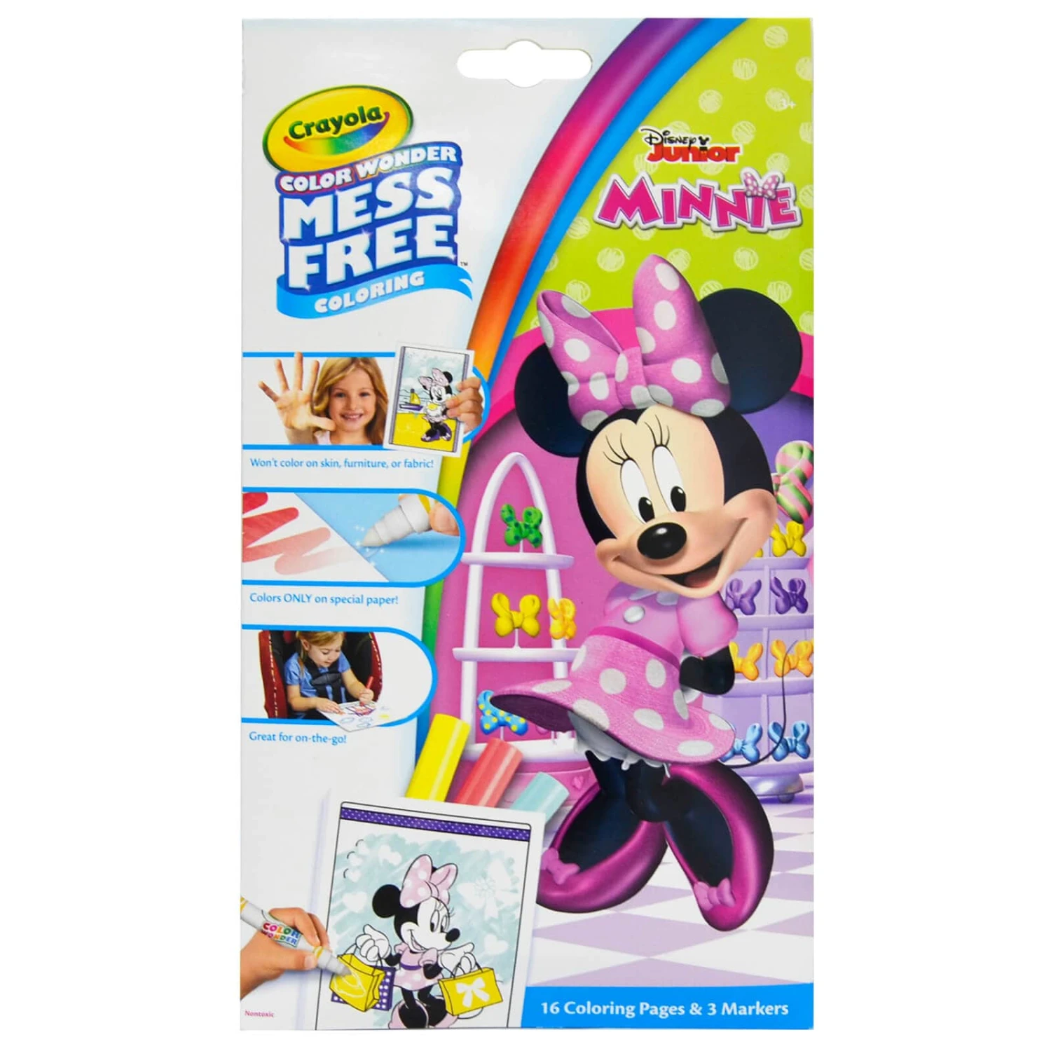 Crayola Mess Free Minnie Mouse Colouring Set Travel Size 1 Crayola Mess Free Minnie Mouse Colouring Set Travel Size