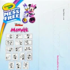 Crayola Mess Free Minnie Mouse Colouring Set Travel Size 5 Crayola Mess Free Minnie Mouse Colouring Set Travel Size -Toy Promotion Store D22831 3 opt