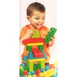 Mega Bloks Sky High Building Set First Builders 100 Large Blocks -Toy Promotion Store D23022 3 opt