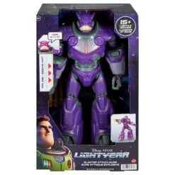 Toy Story Lightyear Blaster Attack Zurg Figure 15+ Lights Sounds 35cm