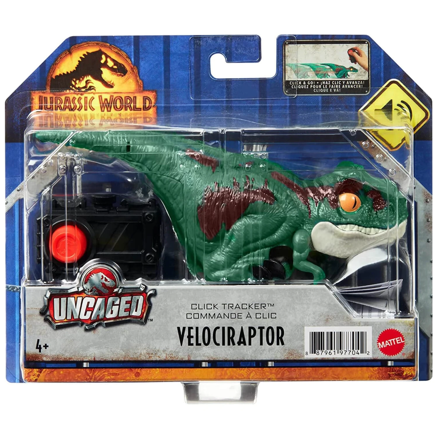 Jurassic World Dominion Uncaged Click Tracker Dinosaur Toy 17cm 1 Jurassic World Dominion Uncaged Click Tracker Dinosaur Toy 17cm