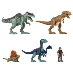 Jurassic World Minis Pack Of 5 Dinosaur Theme Action Figures 14 Jurassic World Minis Pack Of 5 Dinosaur Theme Action Figures -Toy Promotion Store D23477 A 2 opt