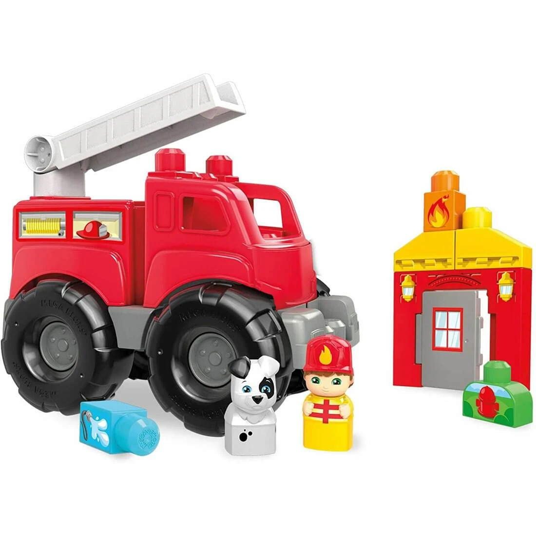 Mega Bloks Fire Truck Rescue First Builders Playset 2 Mega Bloks Fire Truck Rescue First Builders Playset - Image 2