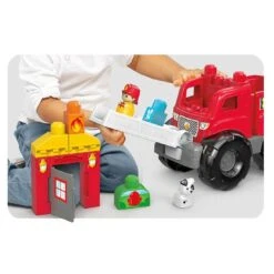 Mega Bloks Fire Truck Rescue First Builders Playset 5 Mega Bloks Fire Truck Rescue First Builders Playset -Toy Promotion Store D2DXH38 4 opt 24161.1610376171.1100.1100