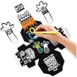 Helix Build & Colour Mini Velvet Money Box Maped Creativ 7cm Age 4+ -Toy Promotion Store EXO907013 3 opt