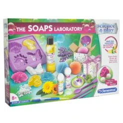 Clementoni Soaps Laboratory Science & Play Kit Perfume Cosmetic Creations 8+