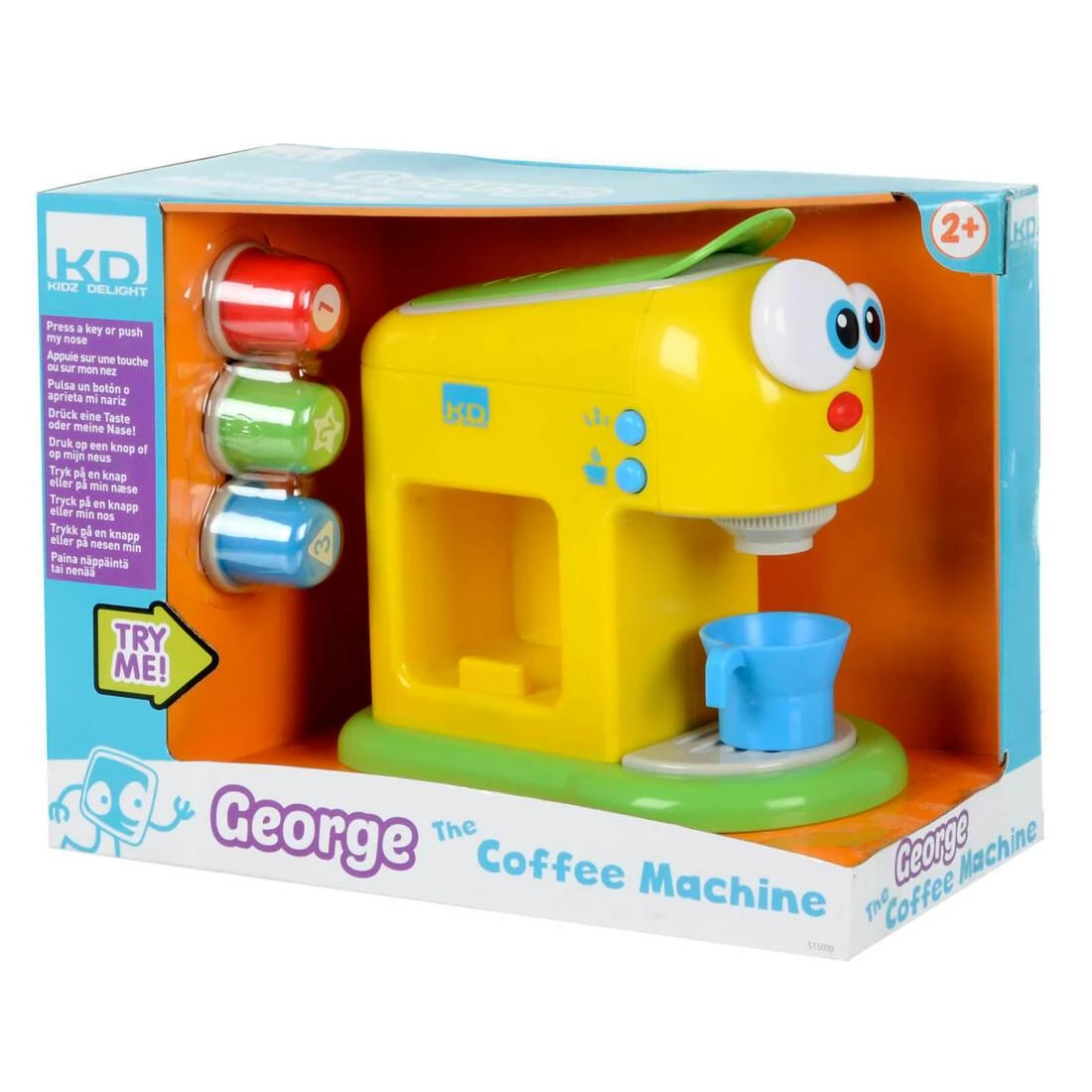 George The Coffee Machine Toy Sounds Music 3 Pods 9 Tunes 1 George The Coffee Machine Toy Sounds Music 3 Pods 9 Tunes