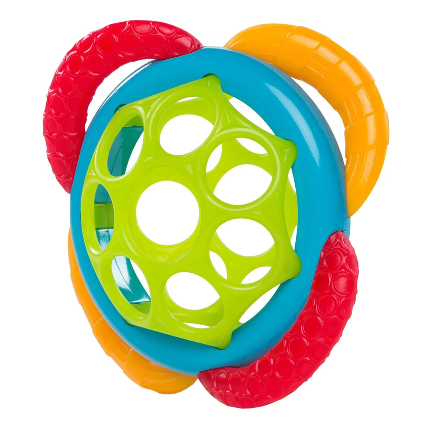 Oball Grasp & Teethe Gum Soother Toy Easy Grip 3m+ 2 Oball Grasp & Teethe Gum Soother Toy Easy Grip 3m+ - Image 2