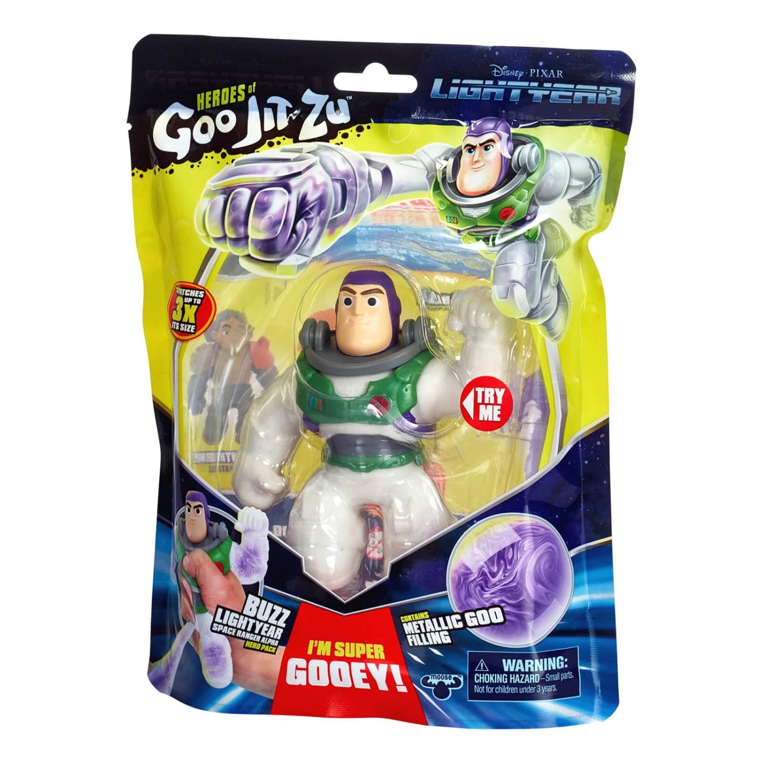 Disney Heroes Of Goo Jit Zu Stretch Action Figure Lightyear Hero Pack 1 Disney Heroes Of Goo Jit Zu Stretch Action Figure Lightyear Hero Pack