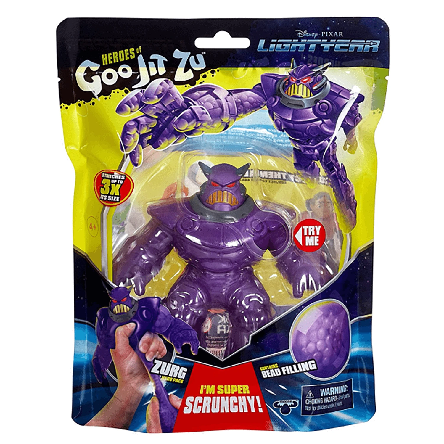 Disney Heroes Of Goo Jit Zu Stretch Action Figure Lightyear Hero Pack 3 Disney Heroes Of Goo Jit Zu Stretch Action Figure Lightyear Hero Pack - Image 3