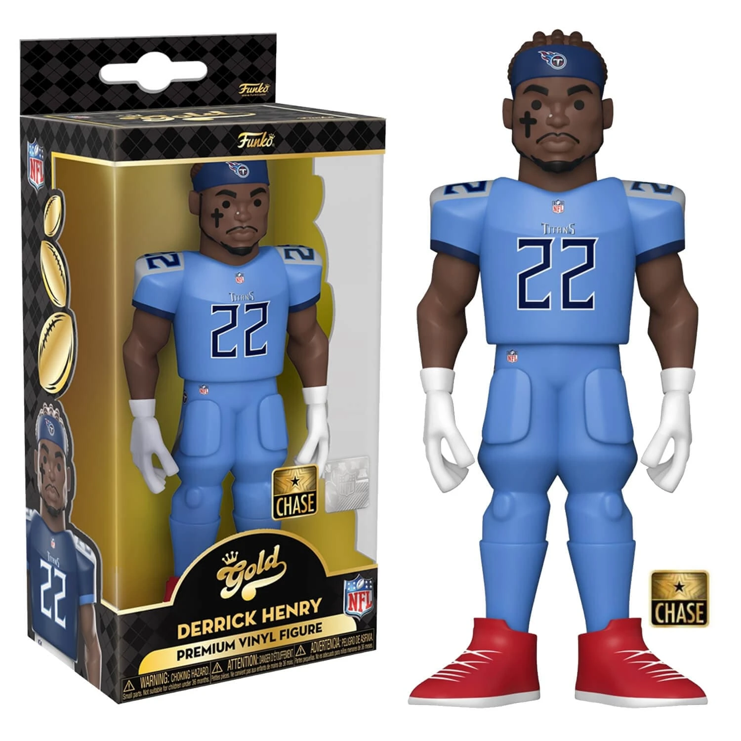 Funko Gold NFL American Football Player Vinyl Figure 13cm 5" 4 Funko Gold NFL American Football Player Vinyl Figure 13cm 5" - Image 4