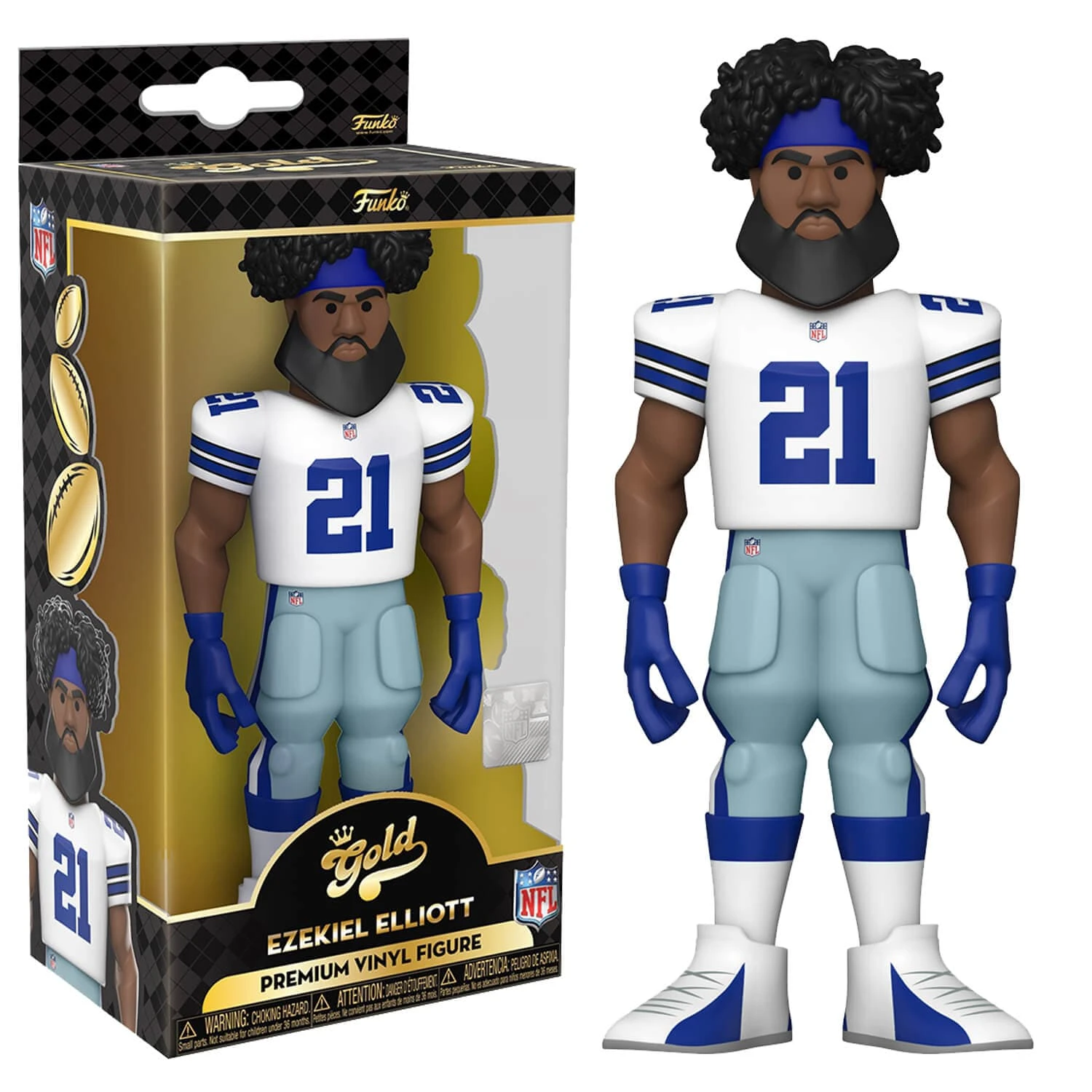 Funko Gold NFL American Football Player Vinyl Figure 13cm 5" 7 Funko Gold NFL American Football Player Vinyl Figure 13cm 5" - Image 7