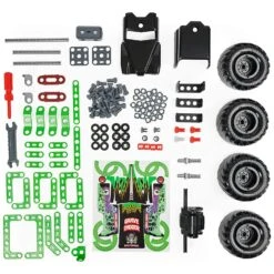 Meccano Junior Grave Digger Monster Truck Building Set 127 Pieces 9 Meccano Junior Grave Digger Monster Truck Building Set 127 Pieces -Toy Promotion Store GRA6060171 6386 3 opt