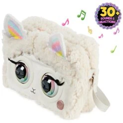 Purse Pets Fluffy Fashion Interactive Handbag 30+ Sounds 20cm 14 Purse Pets Fluffy Fashion Interactive Handbag 30+ Sounds 20cm -Toy Promotion Store GRA6062238 6453 B 4 opt