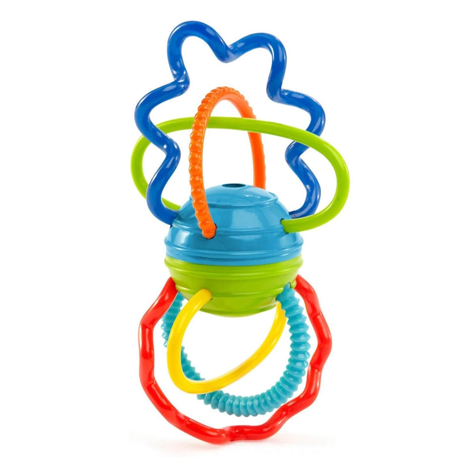 Oball Clickity Twist Teething Toy Fun Sounds Soother 3m+ 2 Oball Clickity Twist Teething Toy Fun Sounds Soother 3m+ - Image 2