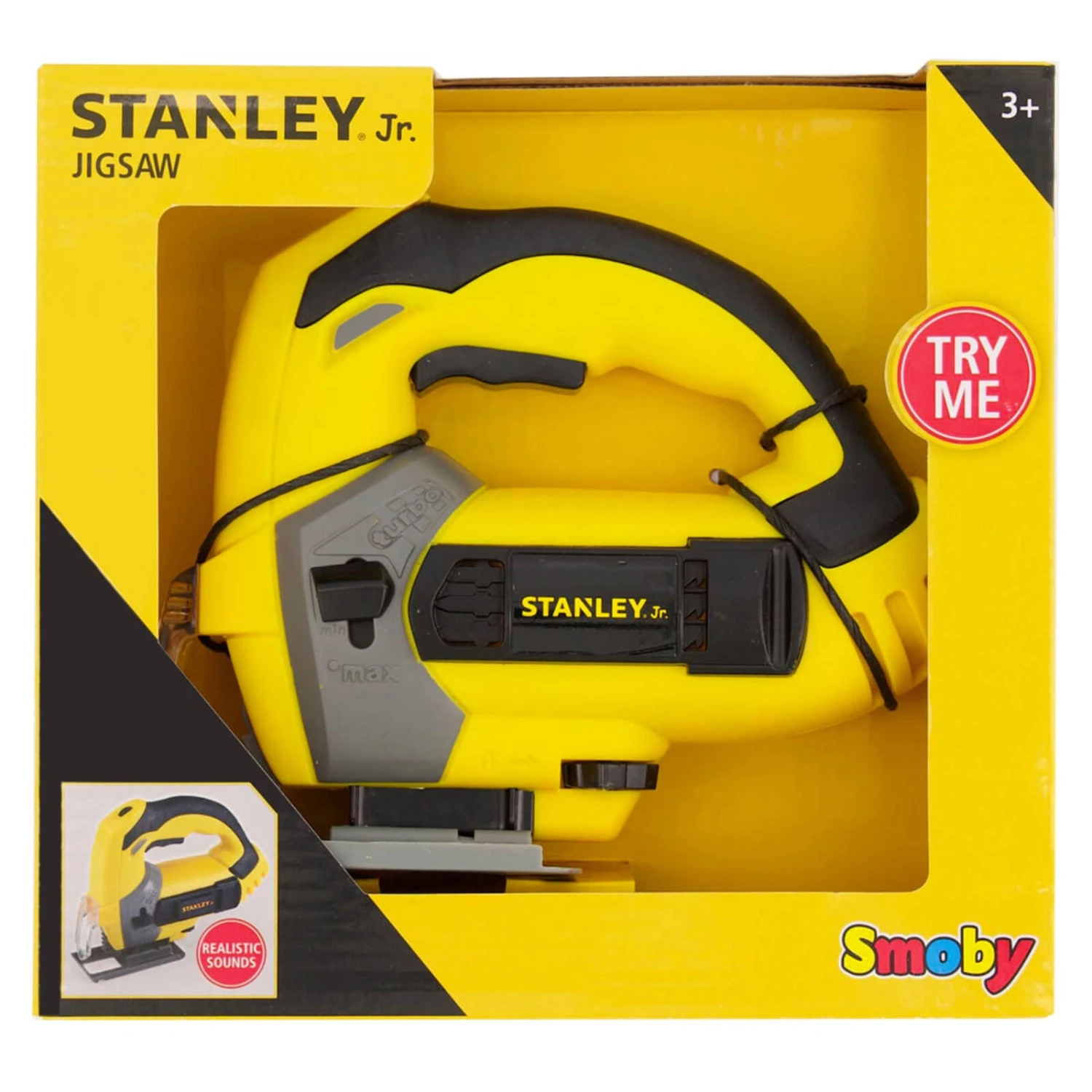 Smoby Stanley Jr Electronic Jigsaw Tool Realistic Action Sounds 1 Smoby Stanley Jr Electronic Jigsaw Tool Realistic Action Sounds