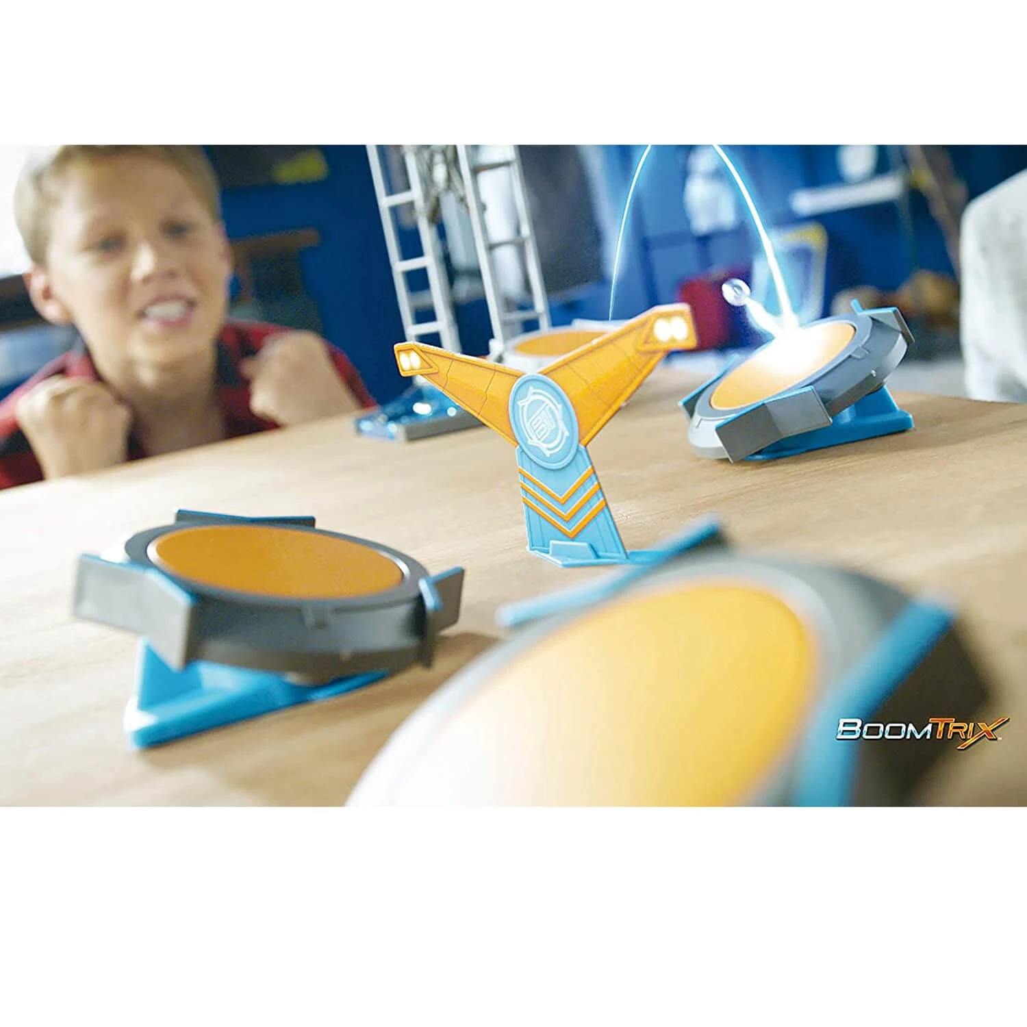 Goliath BoomTrix Dual Challenge Playset Stunt Trampoline Action Toy 2 Goliath BoomTrix Dual Challenge Playset Stunt Trampoline Action Toy - Image 2