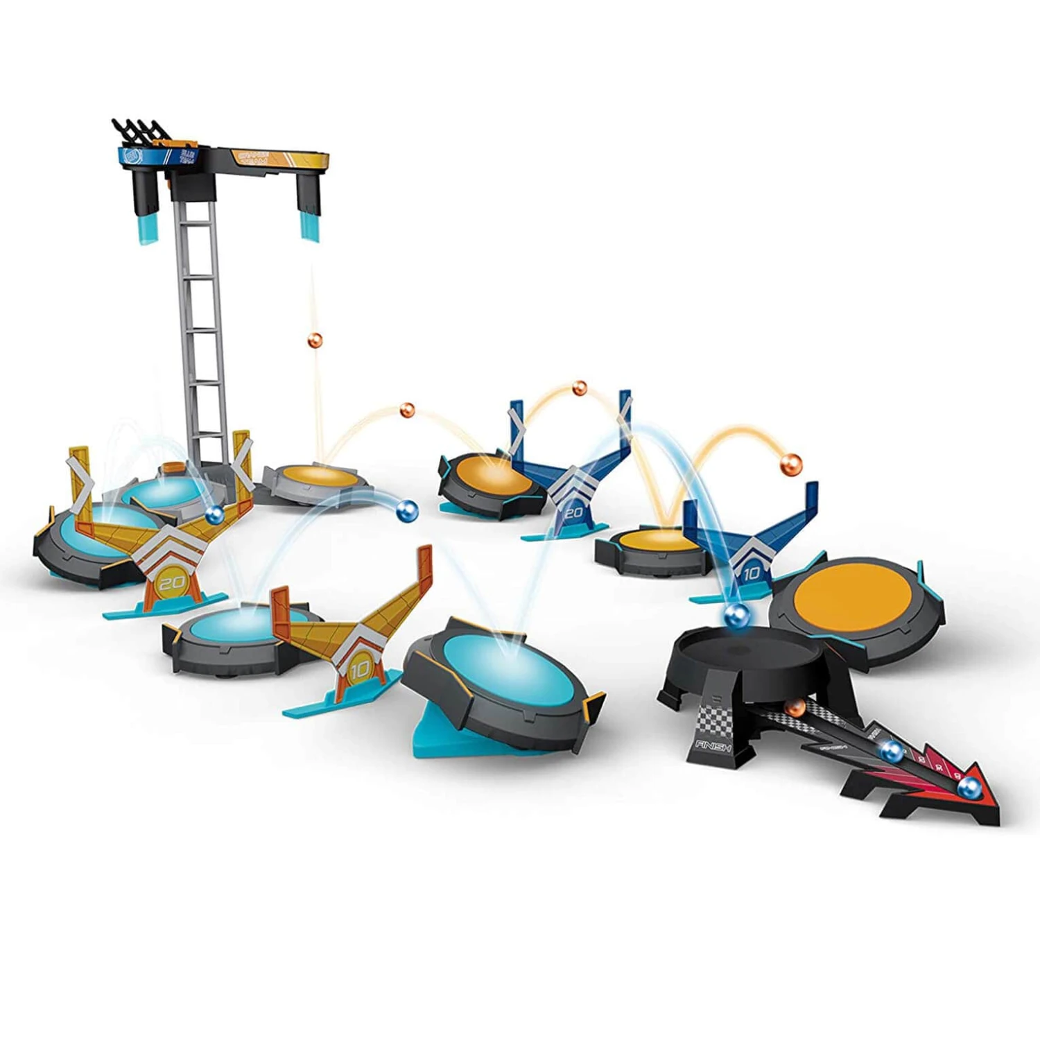 Goliath BoomTrix Dual Challenge Playset Stunt Trampoline Action Toy 3 Goliath BoomTrix Dual Challenge Playset Stunt Trampoline Action Toy - Image 3