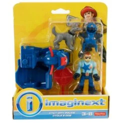 Fisher Price Imaginext City Action Figure Playset Vehicle -Toy Promotion Store GRACJM55 5922 922A C opt