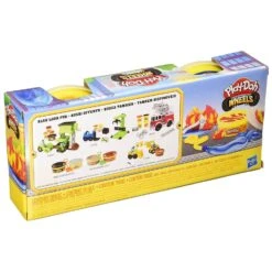 Play-Doh Wheels Compound Sets 2x8oz Tubs Dough Stamper Lid Tool -Toy Promotion Store GRAE4508 6137 EU42 B 3 opt