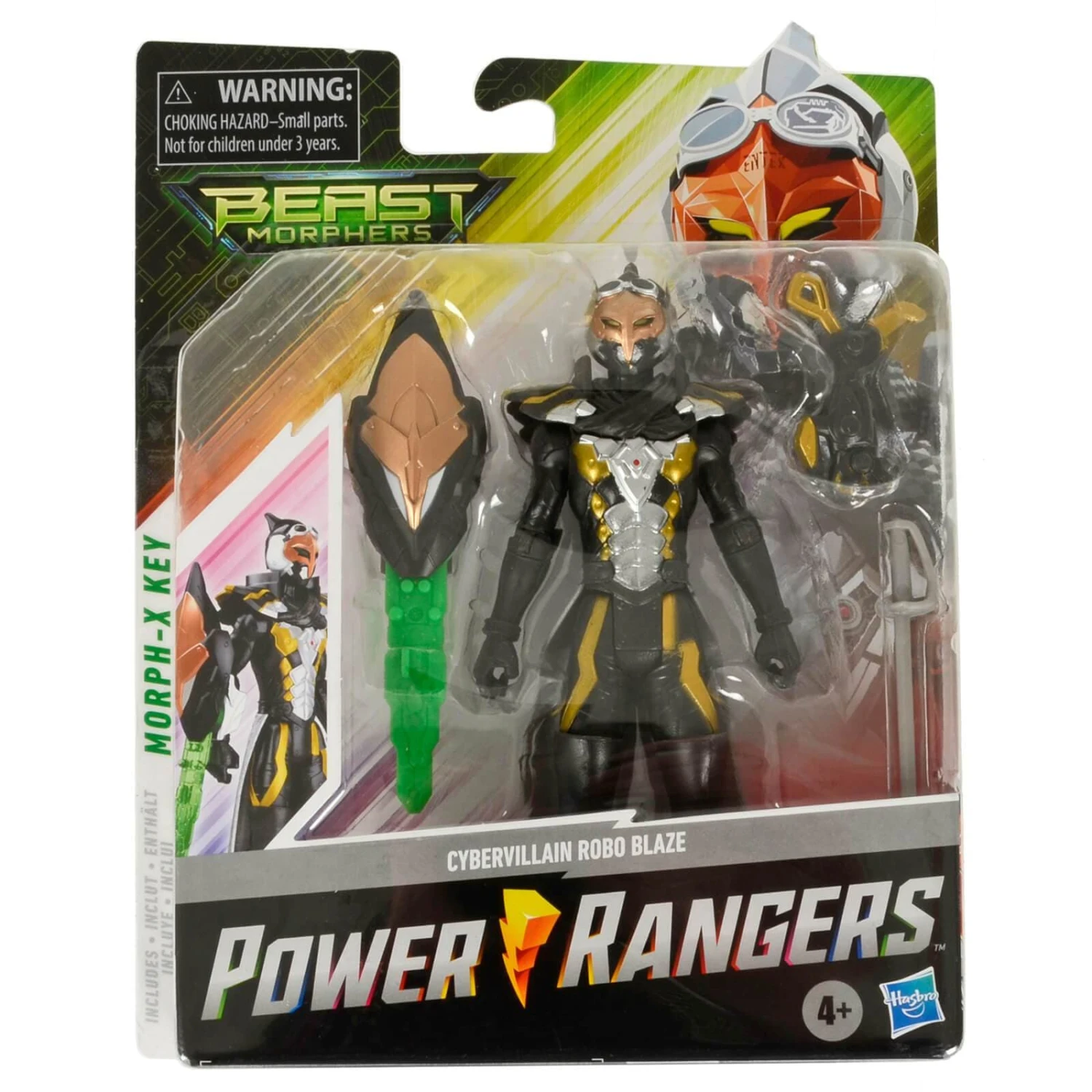 Power Rangers Beast Morphers Cybervillain Robo Blaze 15cm 1 Power Rangers Beast Morphers Cybervillain Robo Blaze 15cm