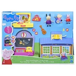 Peppa Pig Peppa's School Playgroup Interactive Playset 15 Pieces