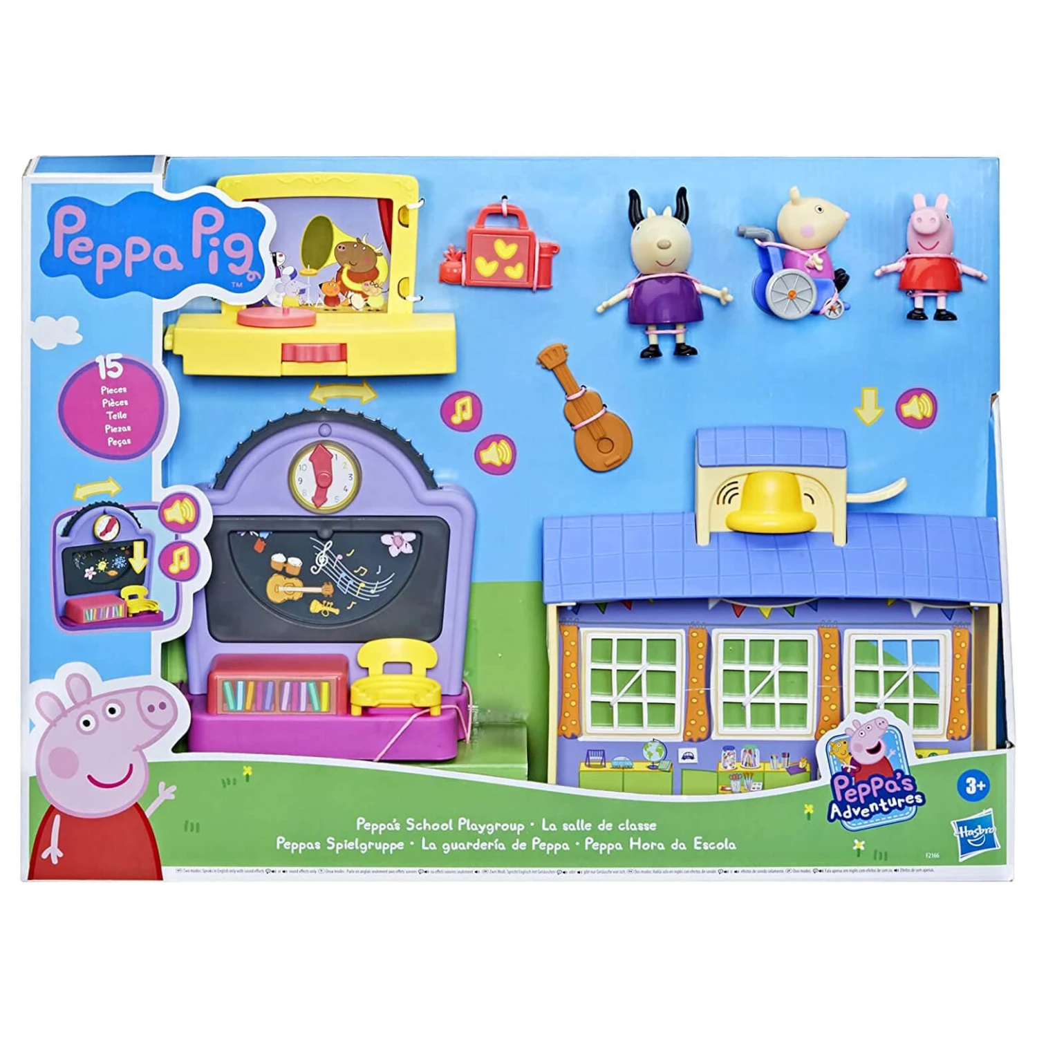 Peppa Pig Peppa's School Playgroup Interactive Playset 15 Pieces 1 Peppa Pig Peppa's School Playgroup Interactive Playset 15 Pieces