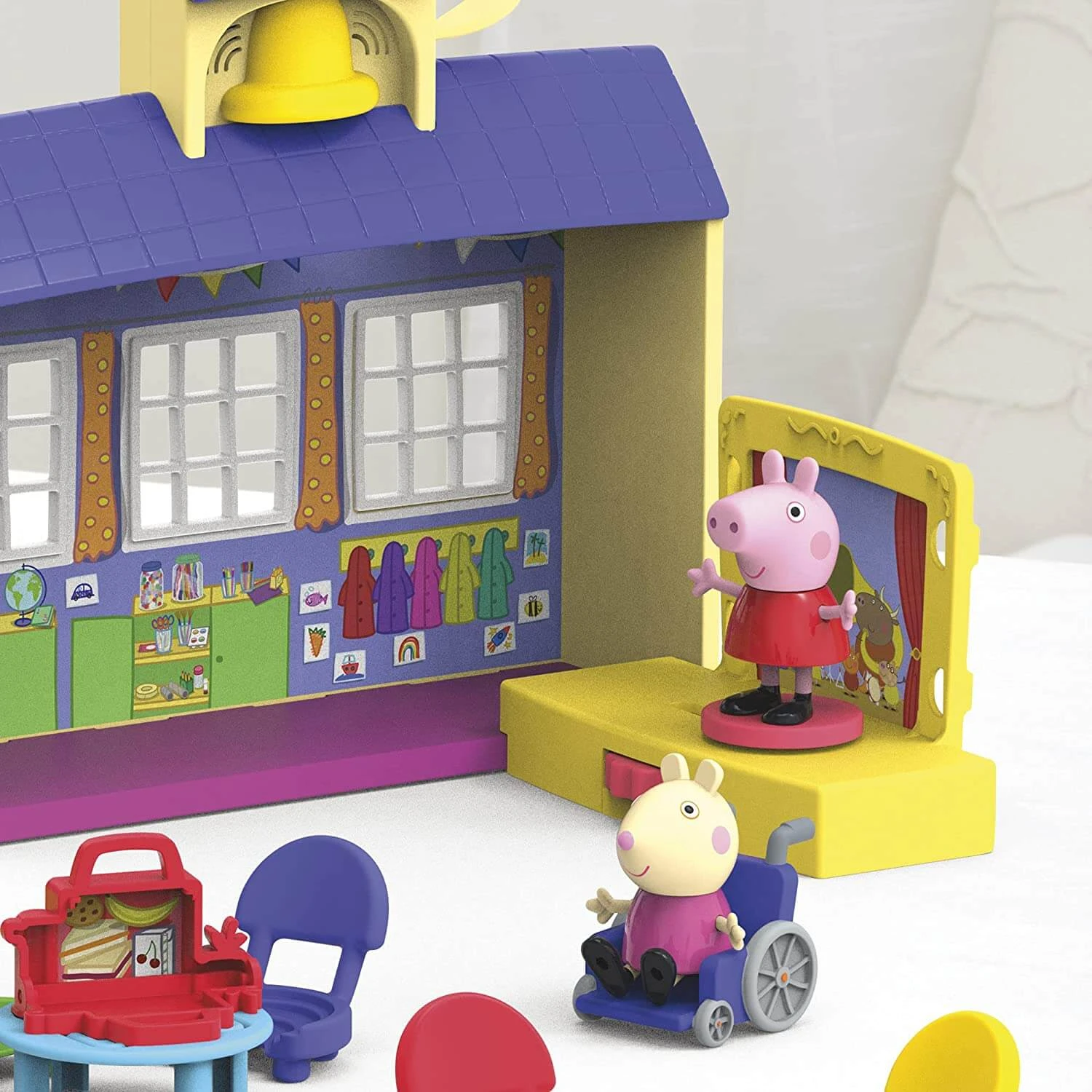 Peppa Pig Peppa's School Playgroup Interactive Playset 15 Pieces 3 Peppa Pig Peppa's School Playgroup Interactive Playset 15 Pieces - Image 3