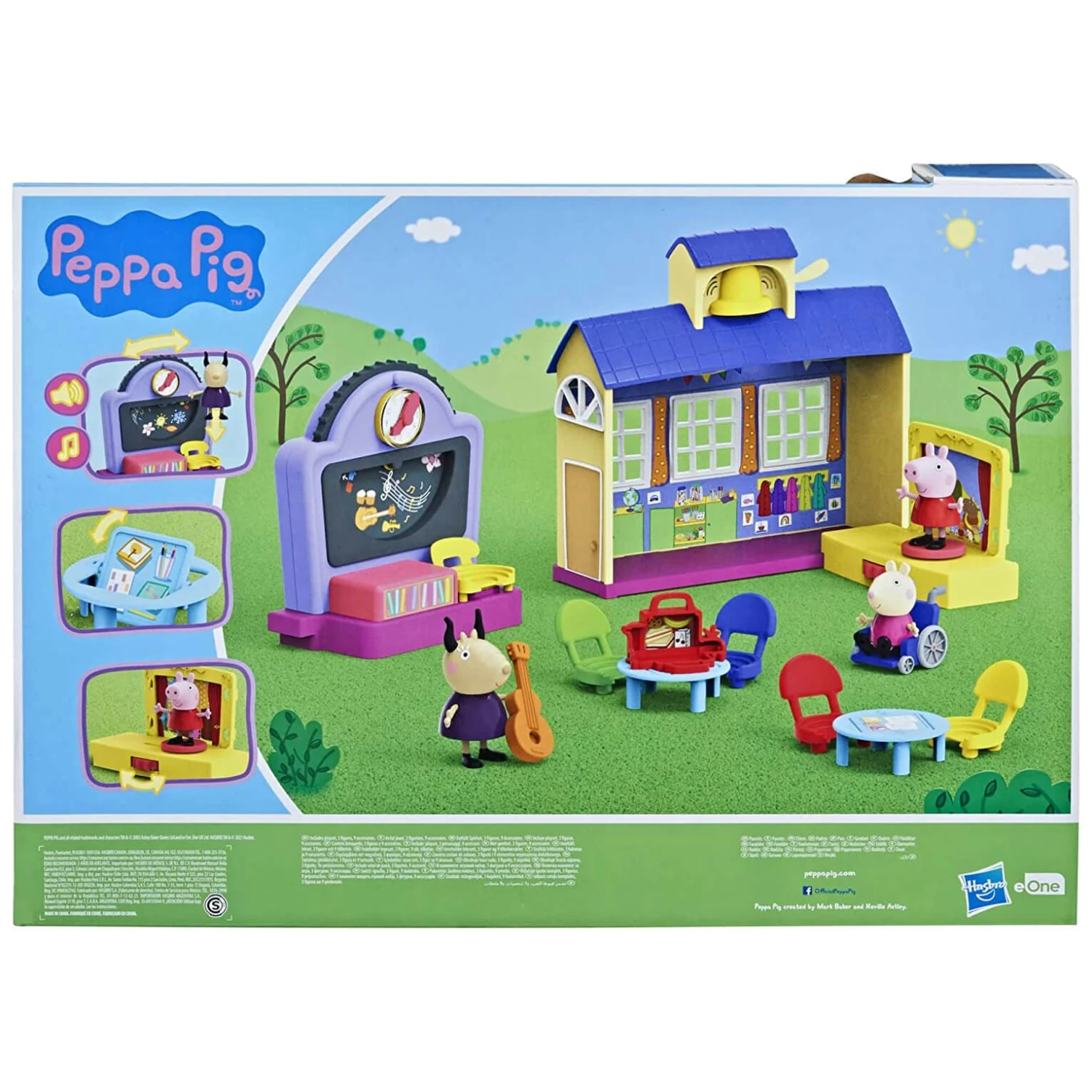 Peppa Pig Peppa's School Playgroup Interactive Playset 15 Pieces 6 Peppa Pig Peppa's School Playgroup Interactive Playset 15 Pieces - Image 6