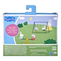Peppa Pig Outside Fun Playground Playset Swings Seesaw 2 Figures -Toy Promotion Store GRAF2217 6356 5X01 3 opt
