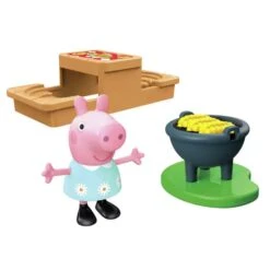 Peppa Pig Peppa's Picnic Playset 10 Piece Duck Pond 2 Figures -Toy Promotion Store GRAF2516 6421 5L00 4 opt