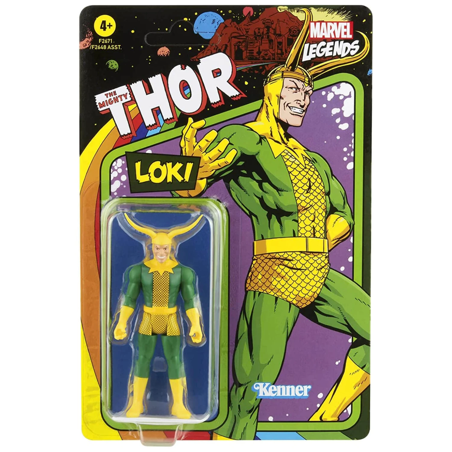 Marvel Legends Retro Action Figure Collectible Thor Loki 1 Marvel Legends Retro Action Figure Collectible Thor Loki