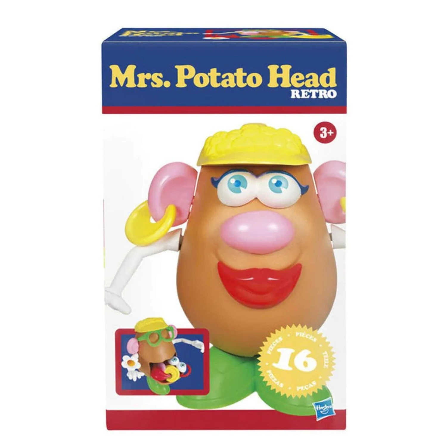 Hasbro Mr Potato Head Retro Edition Playset Accessories Classic 5" 2 Hasbro Mr Potato Head Retro Edition Playset Accessories Classic 5" - Image 2