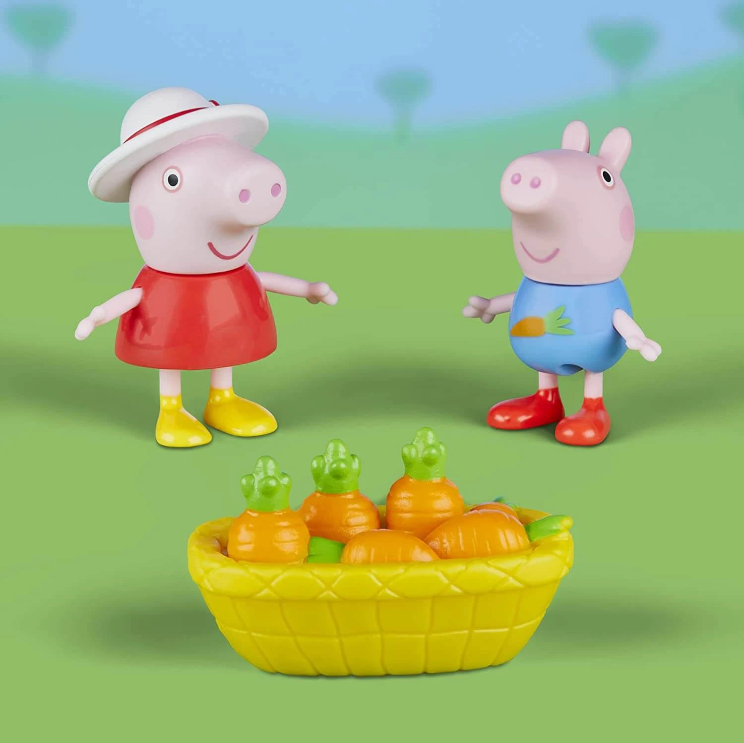 Peppa Pig Peppa's Growing Garden Carrots Wheelbarrow Scarecrow 3 Peppa Pig Peppa's Growing Garden Carrots Wheelbarrow Scarecrow - Image 3