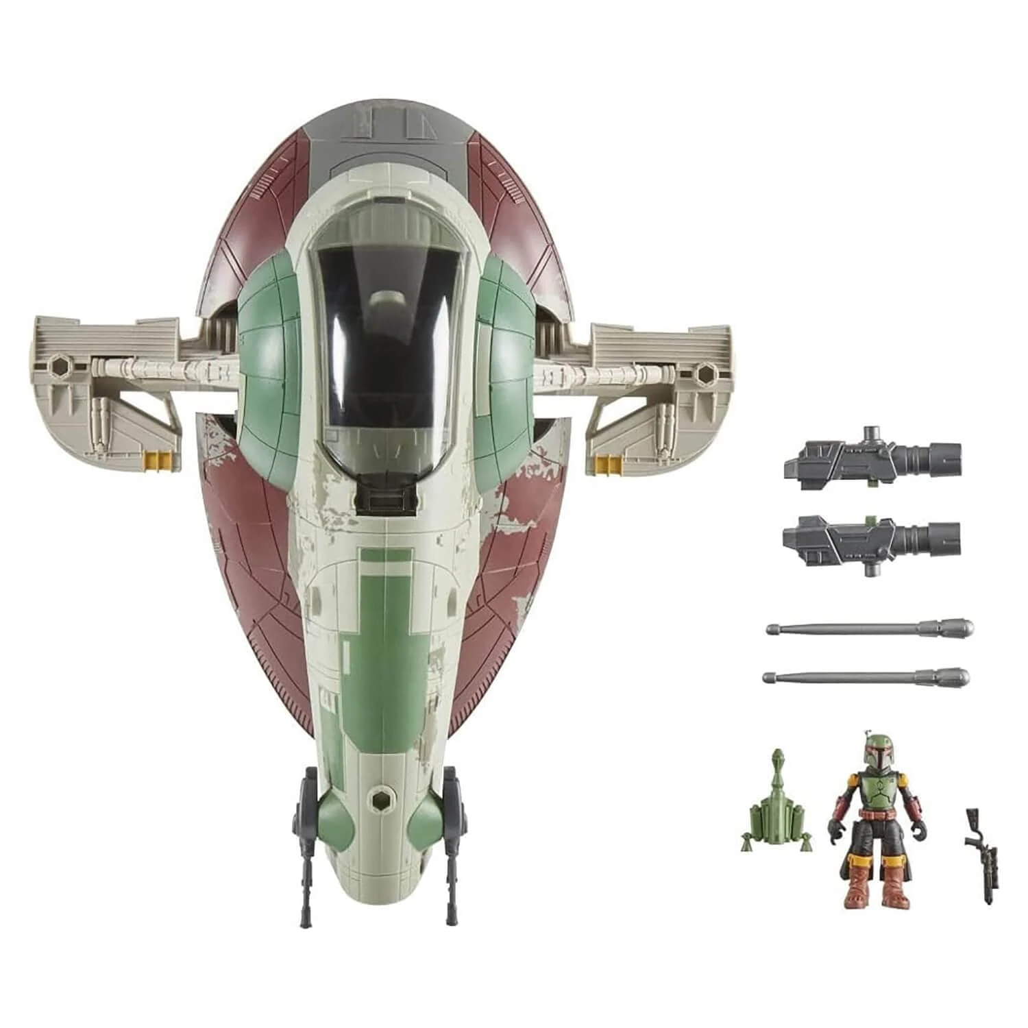 Star Wars Mission Fleet Firespray Starship Boba Fett Figure Set 2 Star Wars Mission Fleet Firespray Starship Boba Fett Figure Set - Image 2