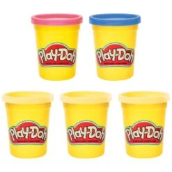 Play-Doh Colour Me Happy Compound 5 Tubs Emojis Dough 4 Play-Doh Colour Me Happy Compound 5 Tubs Emojis Dough -Toy Promotion Store GRAF4715 6344 5L10 3 opt