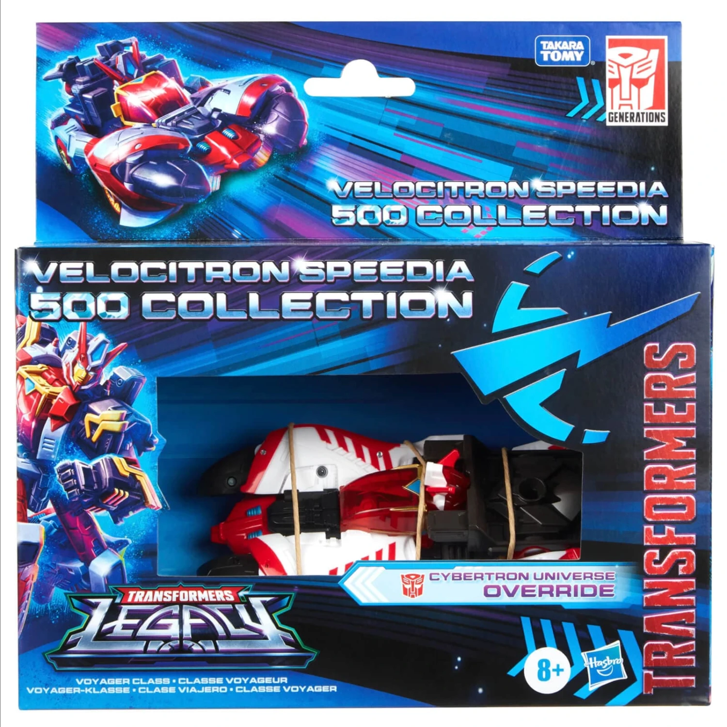 Transformers Legacy Voyager Class Speedia 500 Action Figure 18cm 2 Transformers Legacy Voyager Class Speedia 500 Action Figure 18cm - Image 2