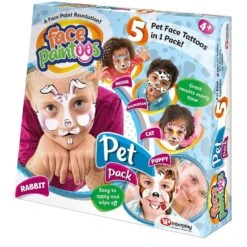 Face Paintoos Pack 5 Tattoos Designs Fancy Dress Fun Art 12 Face Paintoos Pack 5 Tattoos Designs Fancy Dress Fun Art -Toy Promotion Store GRAFP002 6119 1 opt