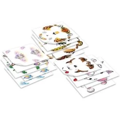 Face Paintoos Party Pack 20 Tattoos Fancy Dress Fun Wild Pet Magic -Toy Promotion Store GRAFP101 6119 3 opt