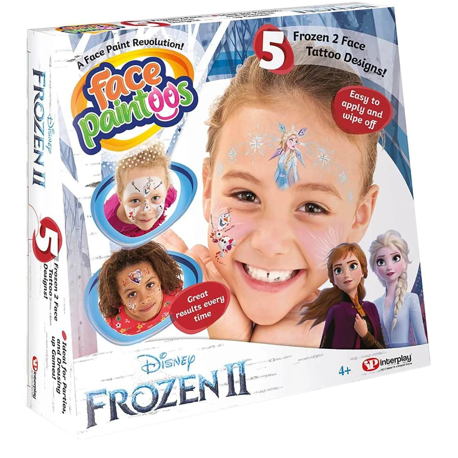 Face Paintoos Pack 5 Tattoos Designs Fancy Dress Fun Art 7 Face Paintoos Pack 5 Tattoos Designs Fancy Dress Fun Art - Image 7