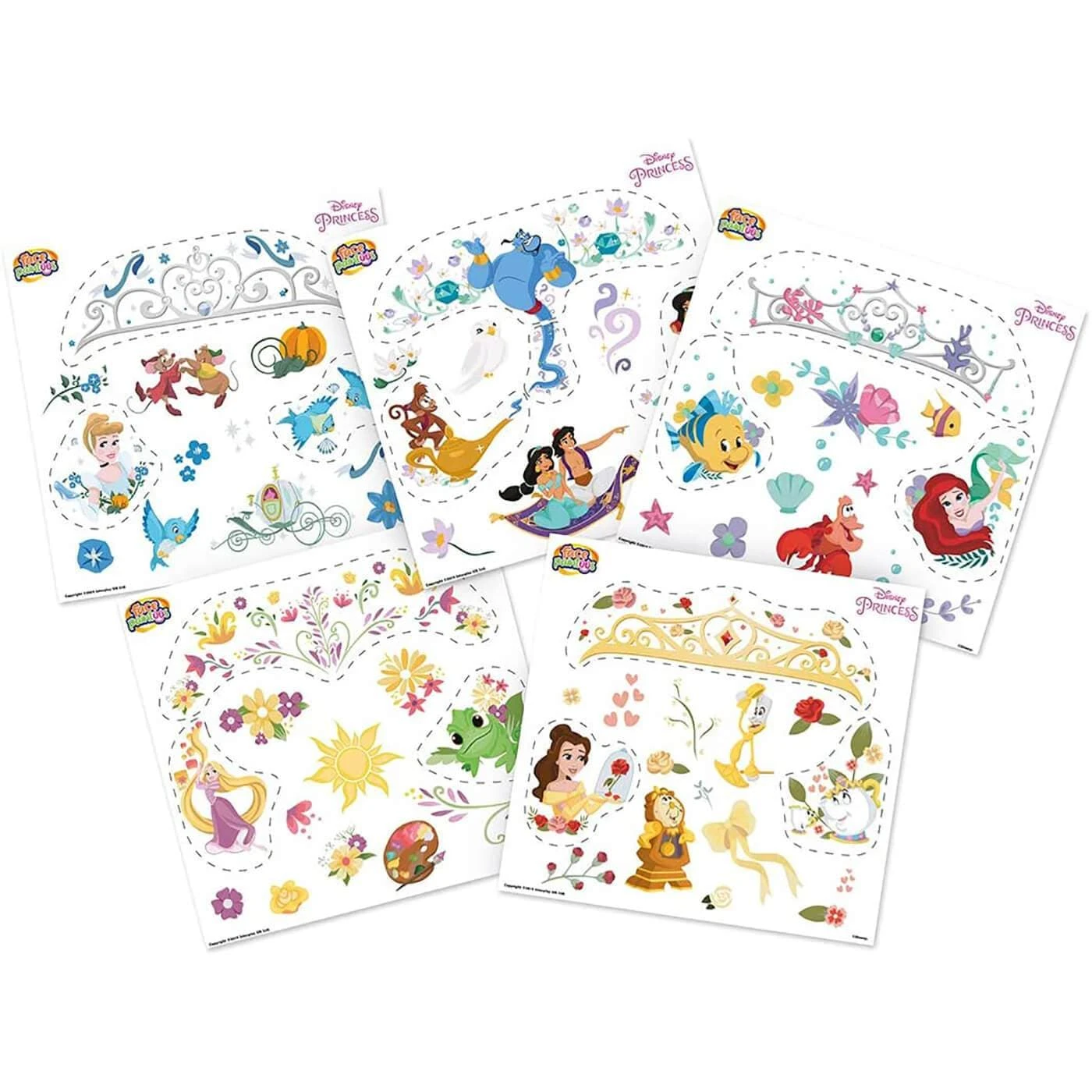 Face Paintoos Pack 5 Tattoos Designs Fancy Dress Fun Art 10 Face Paintoos Pack 5 Tattoos Designs Fancy Dress Fun Art - Image 10