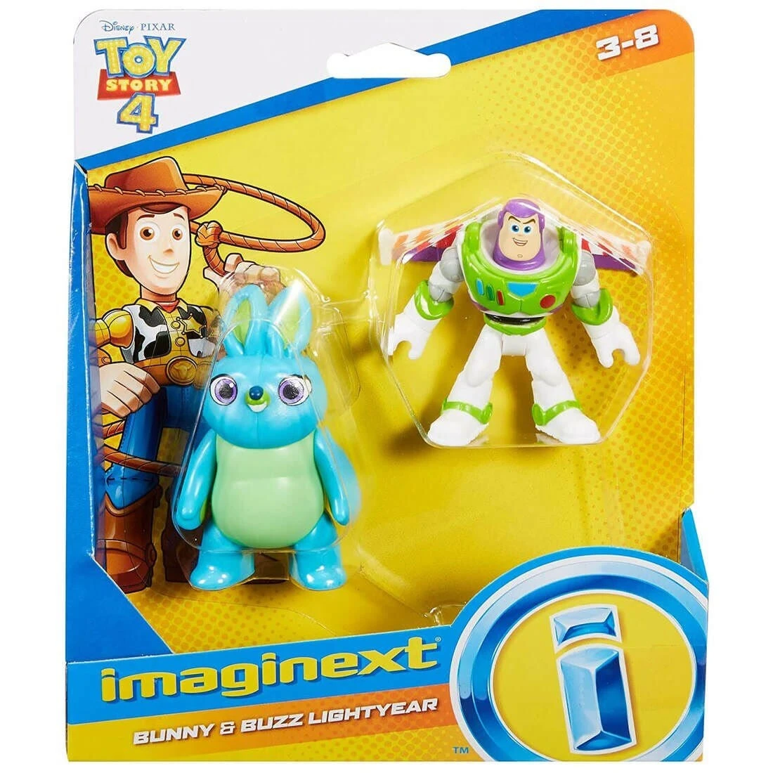 Toy Story 4 Imaginext Action Figure Pack 2 Posable Characters 2 Toy Story 4 Imaginext Action Figure Pack 2 Posable Characters - Image 2