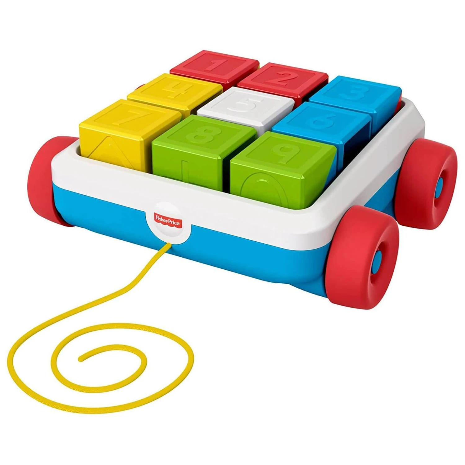 Fisher Price Pull-Along Activity Blocks Numbers Shapes 2 Fisher Price Pull-Along Activity Blocks Numbers Shapes - Image 2