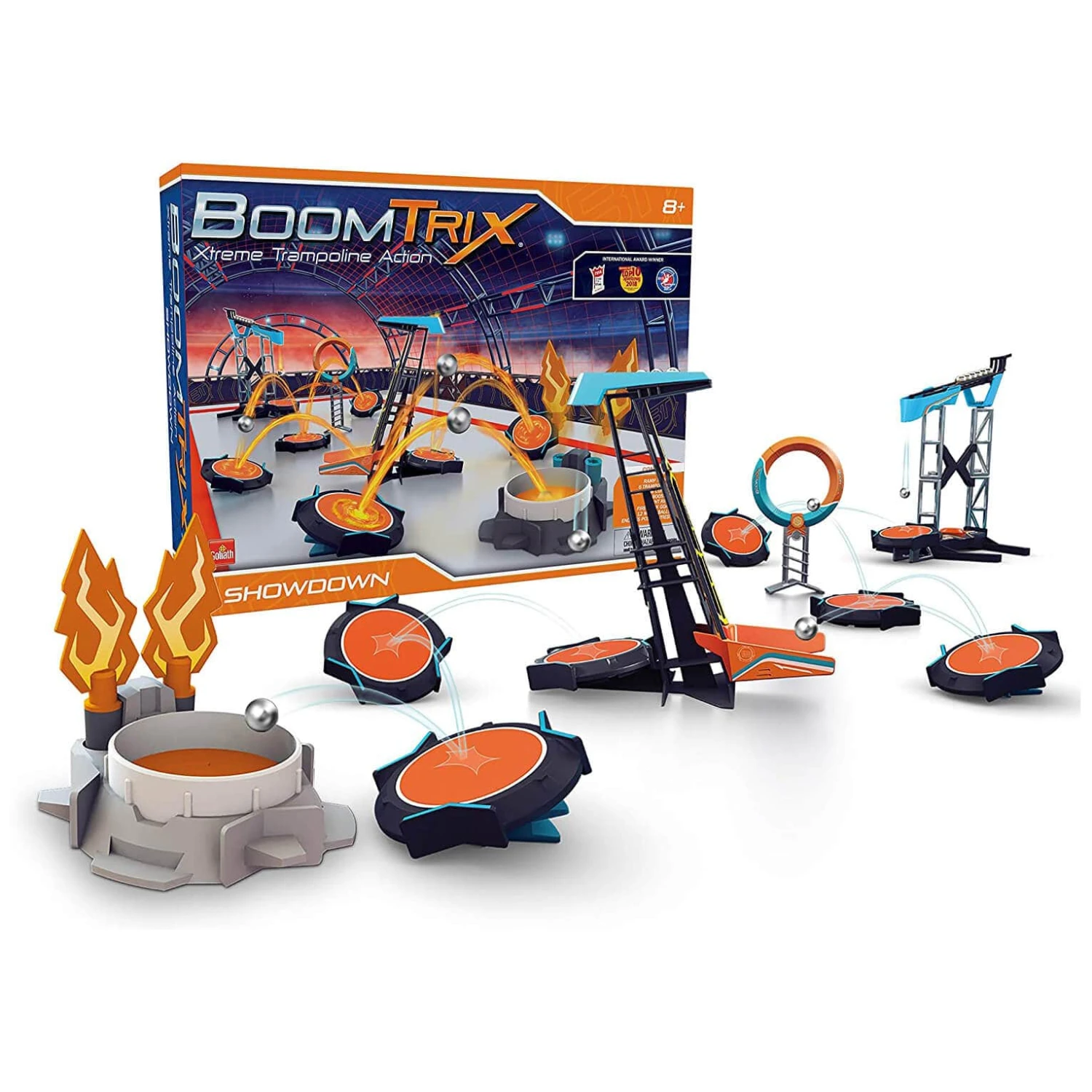 Goliath BoomTrix Showdown Playset Stunt Trampoline Action Toy 2 Goliath BoomTrix Showdown Playset Stunt Trampoline Action Toy - Image 2