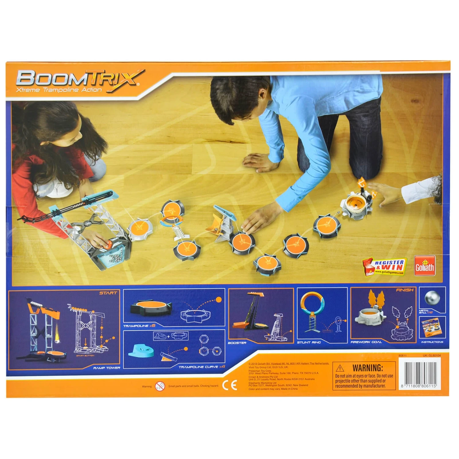 Goliath BoomTrix Showdown Playset Stunt Trampoline Action Toy 3 Goliath BoomTrix Showdown Playset Stunt Trampoline Action Toy - Image 3