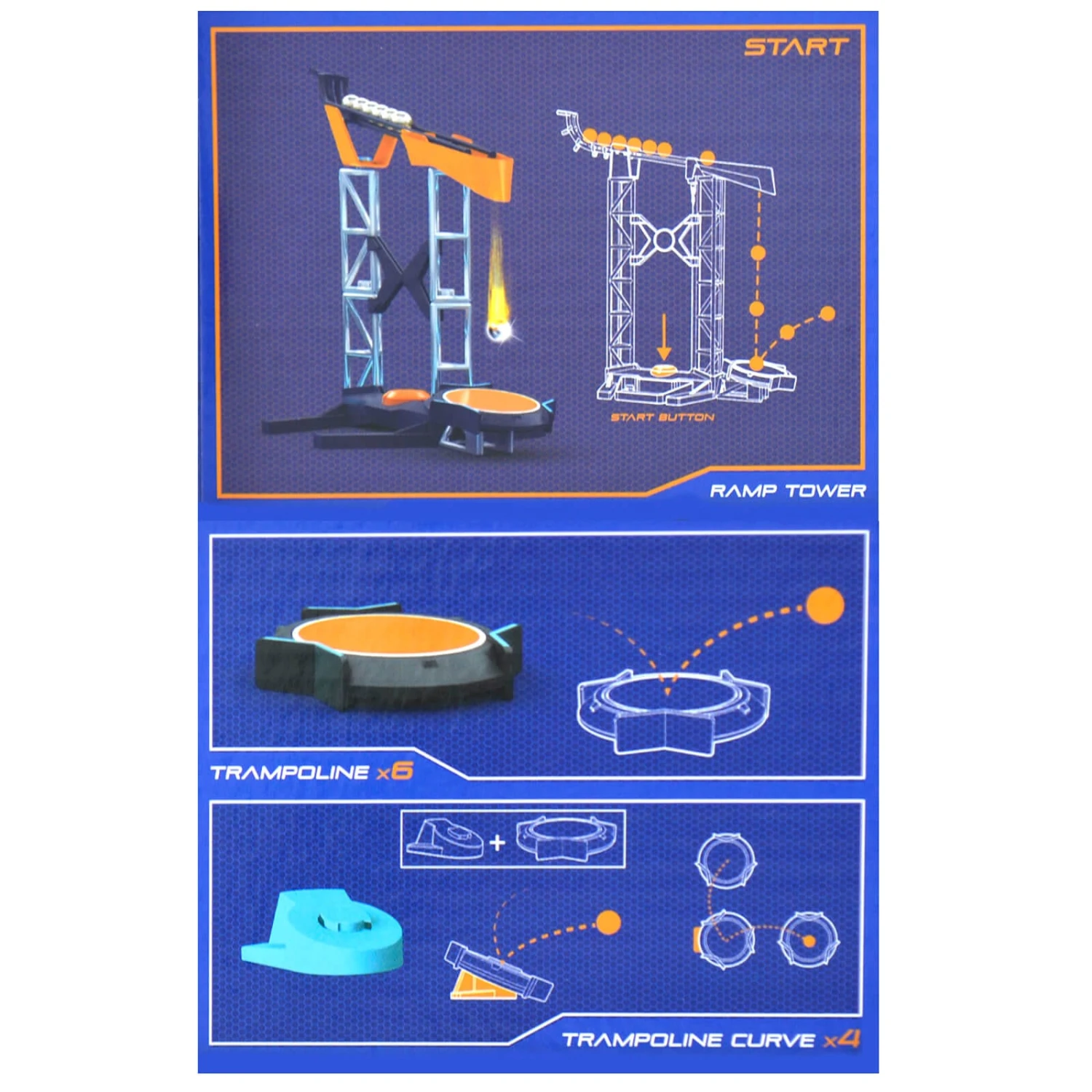 Goliath BoomTrix Showdown Playset Stunt Trampoline Action Toy 4 Goliath BoomTrix Showdown Playset Stunt Trampoline Action Toy - Image 4