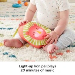 Fisher Price Go Wild Gym & Giraffe Wedge Mat Music Light -Toy Promotion Store GRAGMG07 5960 9655 4 opt