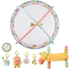 Fisher Price Go Wild Gym & Giraffe Wedge Mat Music Light -Toy Promotion Store GRAGMG07 5960 9655 5 opt