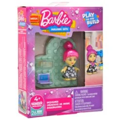Barbie Mega Construx Micro Doll Building Set Heart Base 15 Barbie Mega Construx Micro Doll Building Set Heart Base -Toy Promotion Store GRAGWR21 C 6294 963A D 1