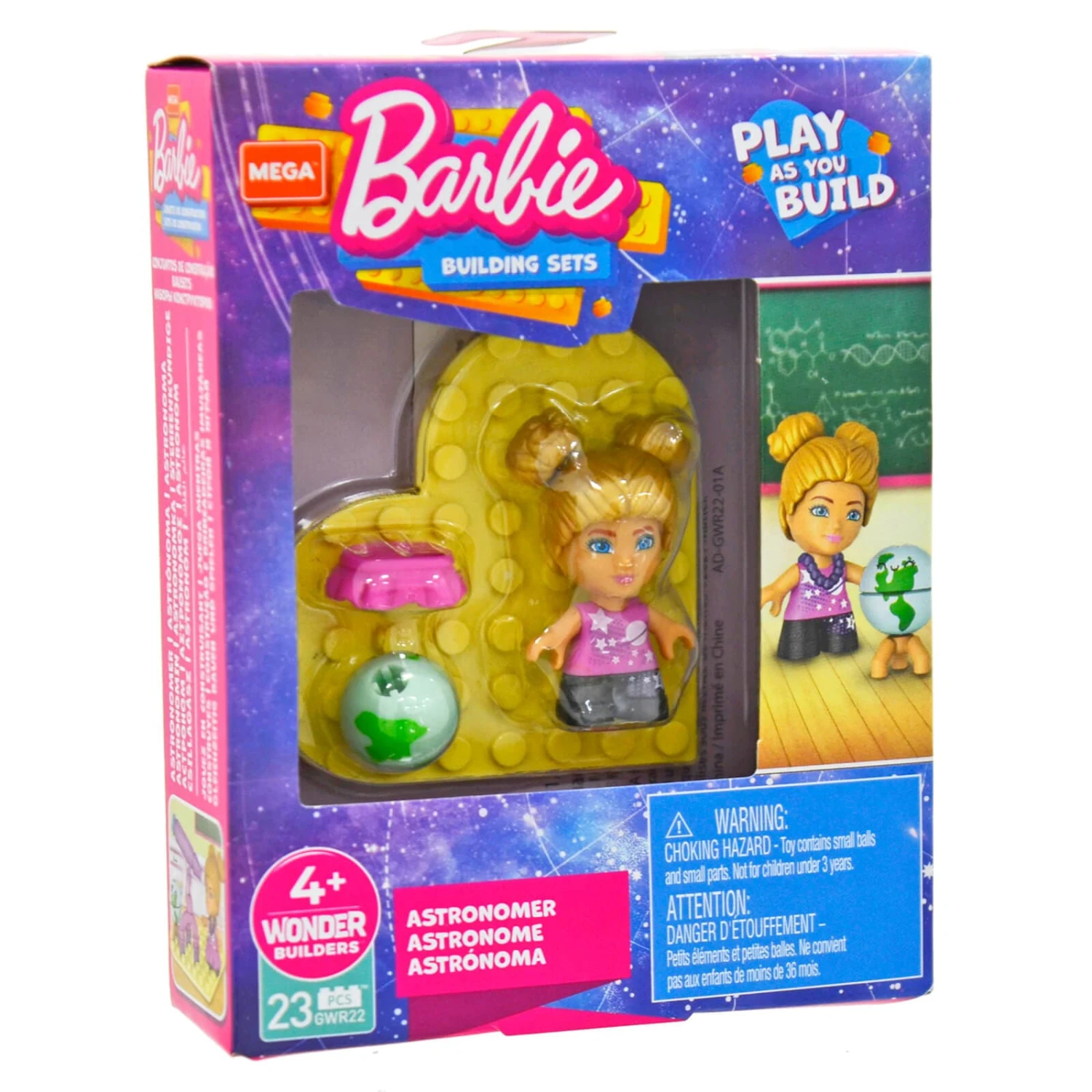Barbie Mega Construx Micro Doll Building Set Heart Base 5 Barbie Mega Construx Micro Doll Building Set Heart Base - Image 5
